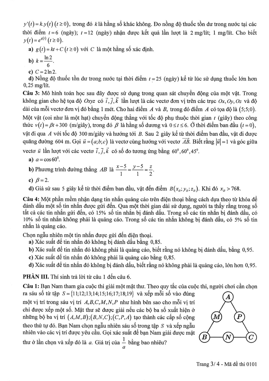 Đề thi toán thpt quốc gia 2025 chính thức mã 0101 3