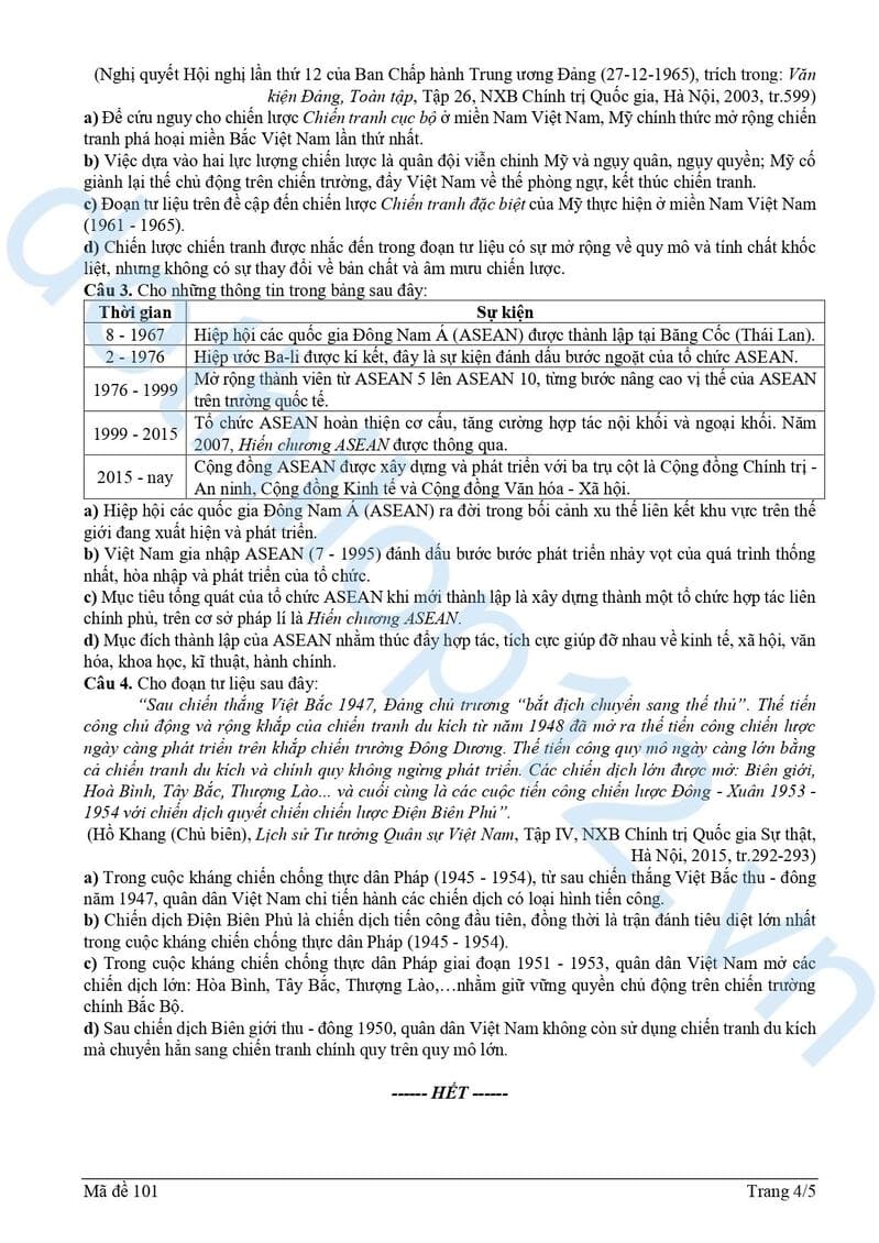Đề thi thử lịch sử THPT quốc gia 2025 Ninh Bình lần 2 4