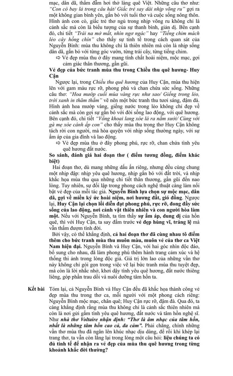 Đáp án Đề thi thử tốt nghiệp môn Văn Bắc Ninh 2026 5