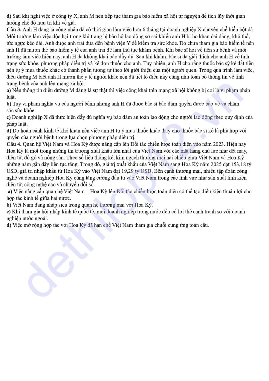 Đề thi khảo sát môn KTPL Nghệ An 2026 lần 1  4