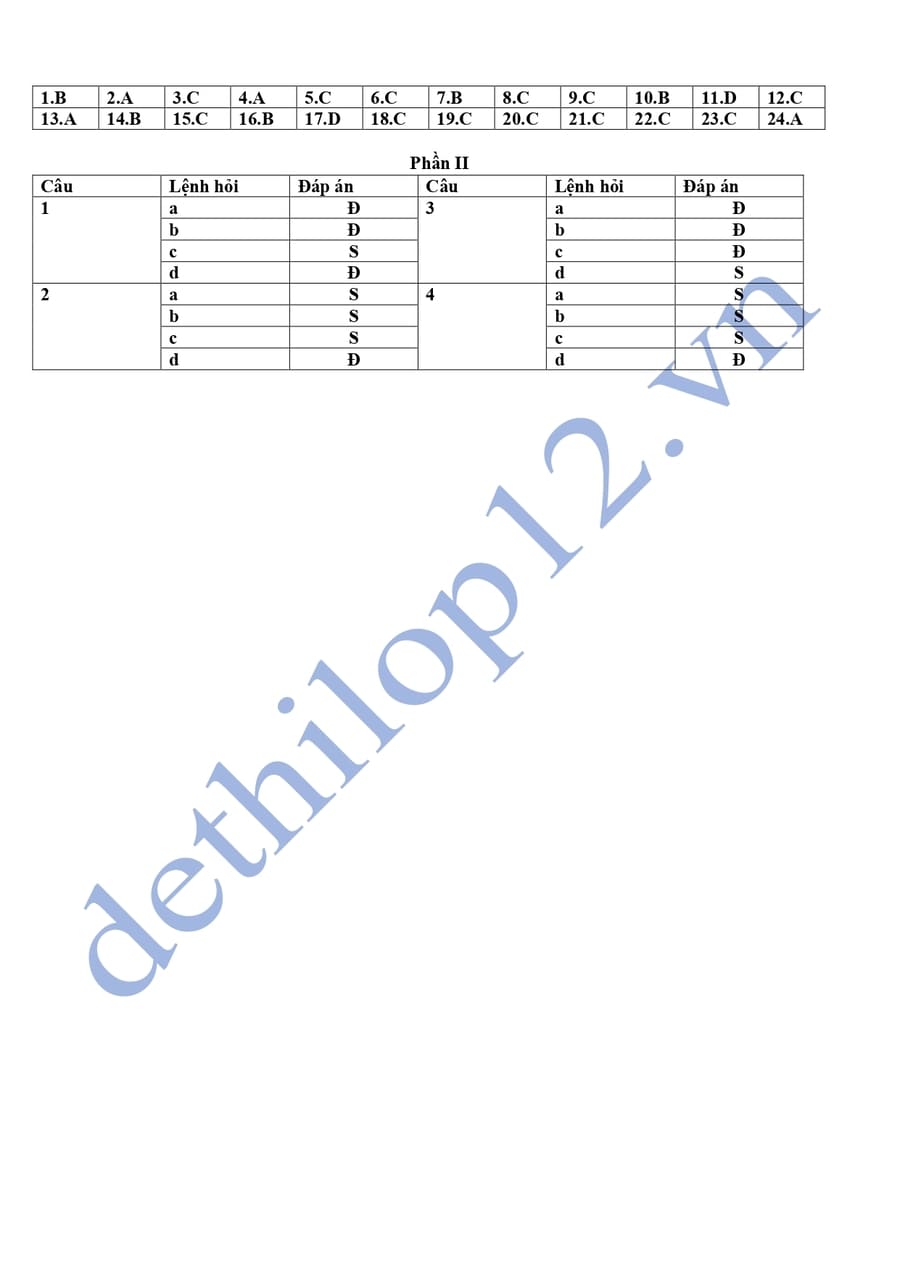 Đề thi thử tốt nghiệp môn sử 2025 Điện Biên có đáp án