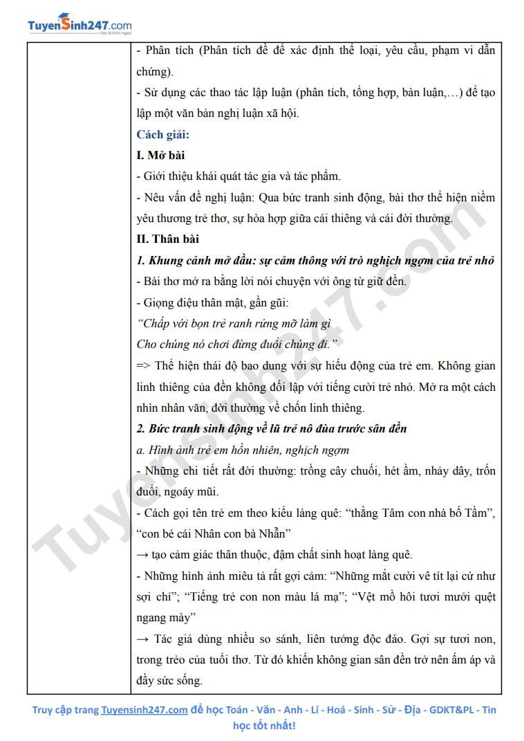 Đáp án Đề thi tốt nghiệp môn văn thành phố Hà Nội 2026 6