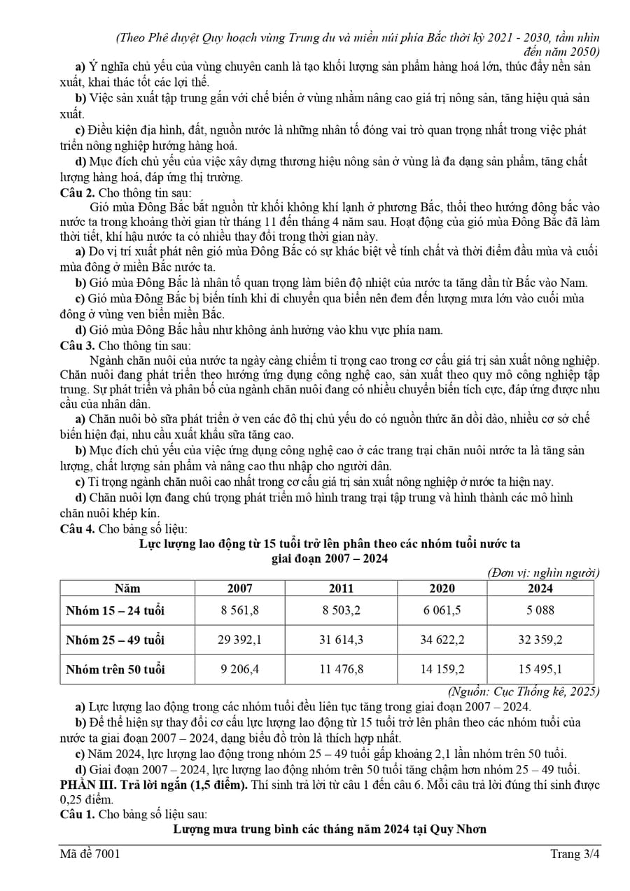 Đề thi thử môn địa cụm thpt Phú Thọ 2026 lần 1 3
