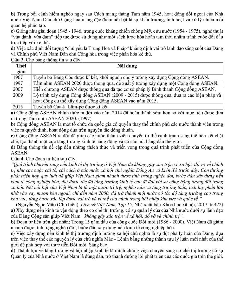 Đề thi thử tốt nghiệp môn sử Thái Nguyên 2026 lần 1 4