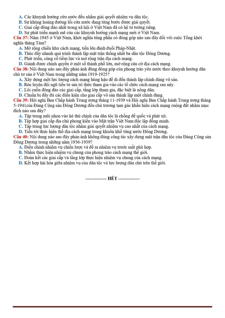 Đề chính thức môn sử 2023 4