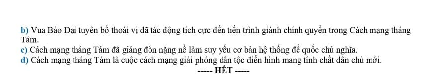 Đề thi thử tốt nghiệp môn sử chuyên Phan Bội Châu 2026 4